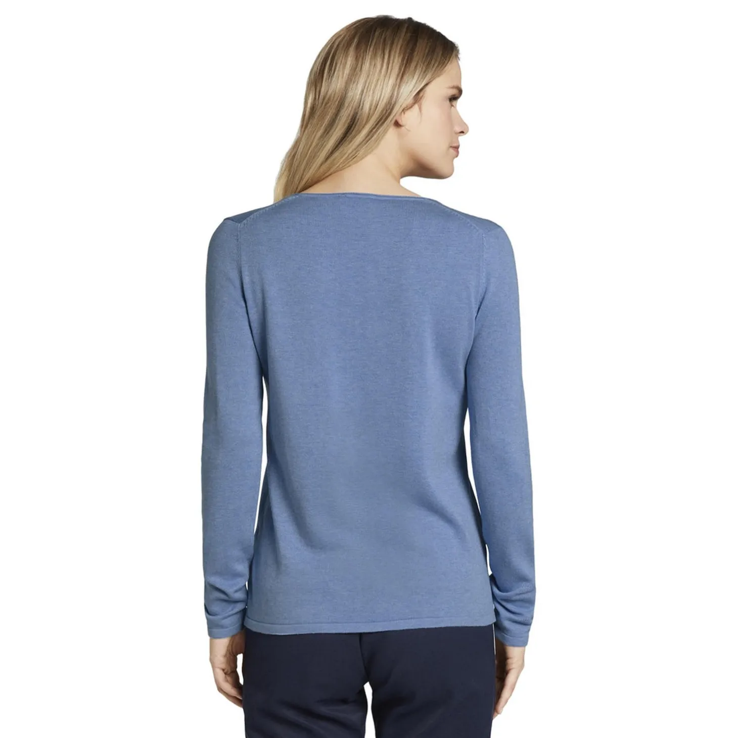 Sweater basic v-neck