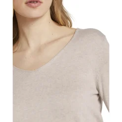 Sweater basic v-neck