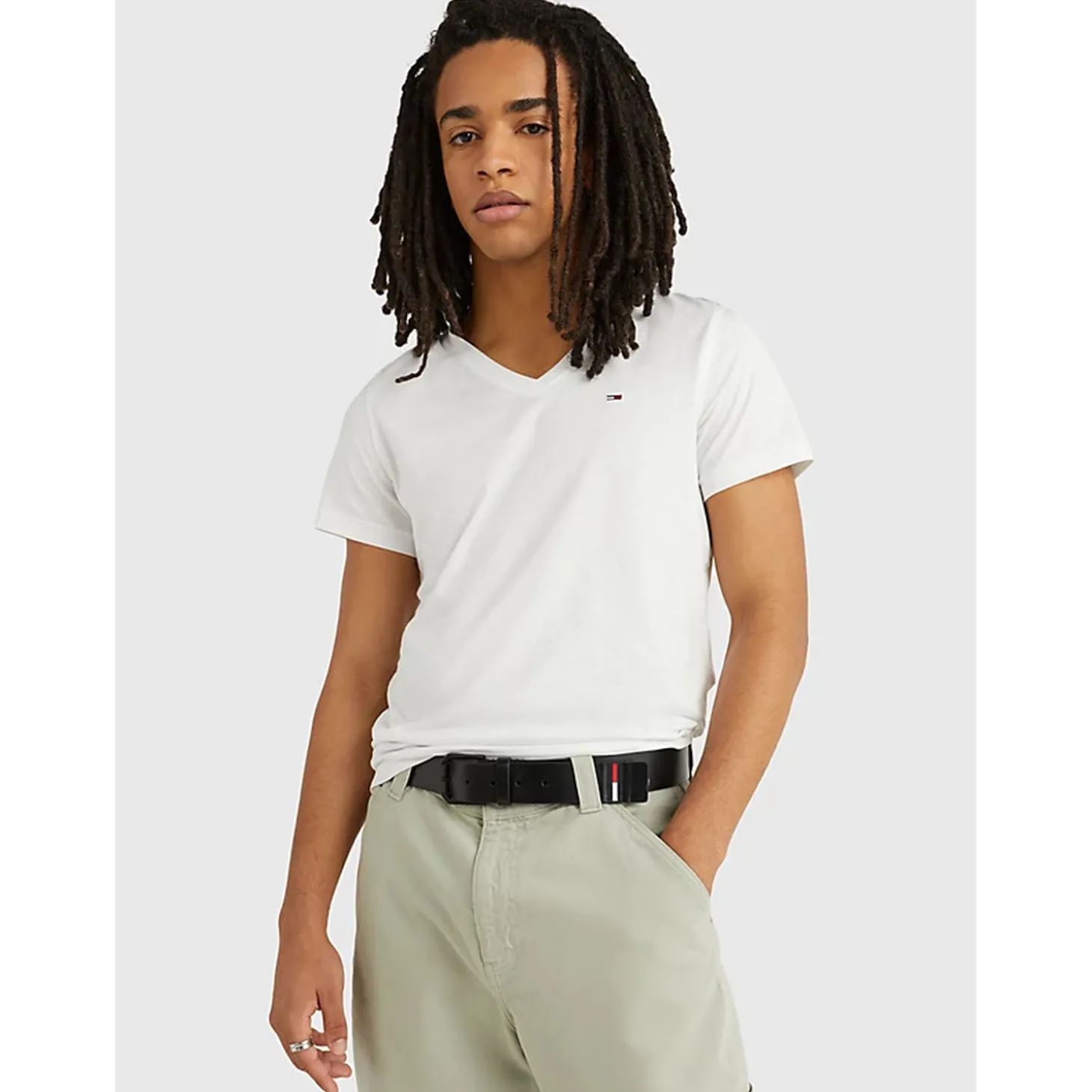 TJM ORIGINAL JERSEY V NECK TEE