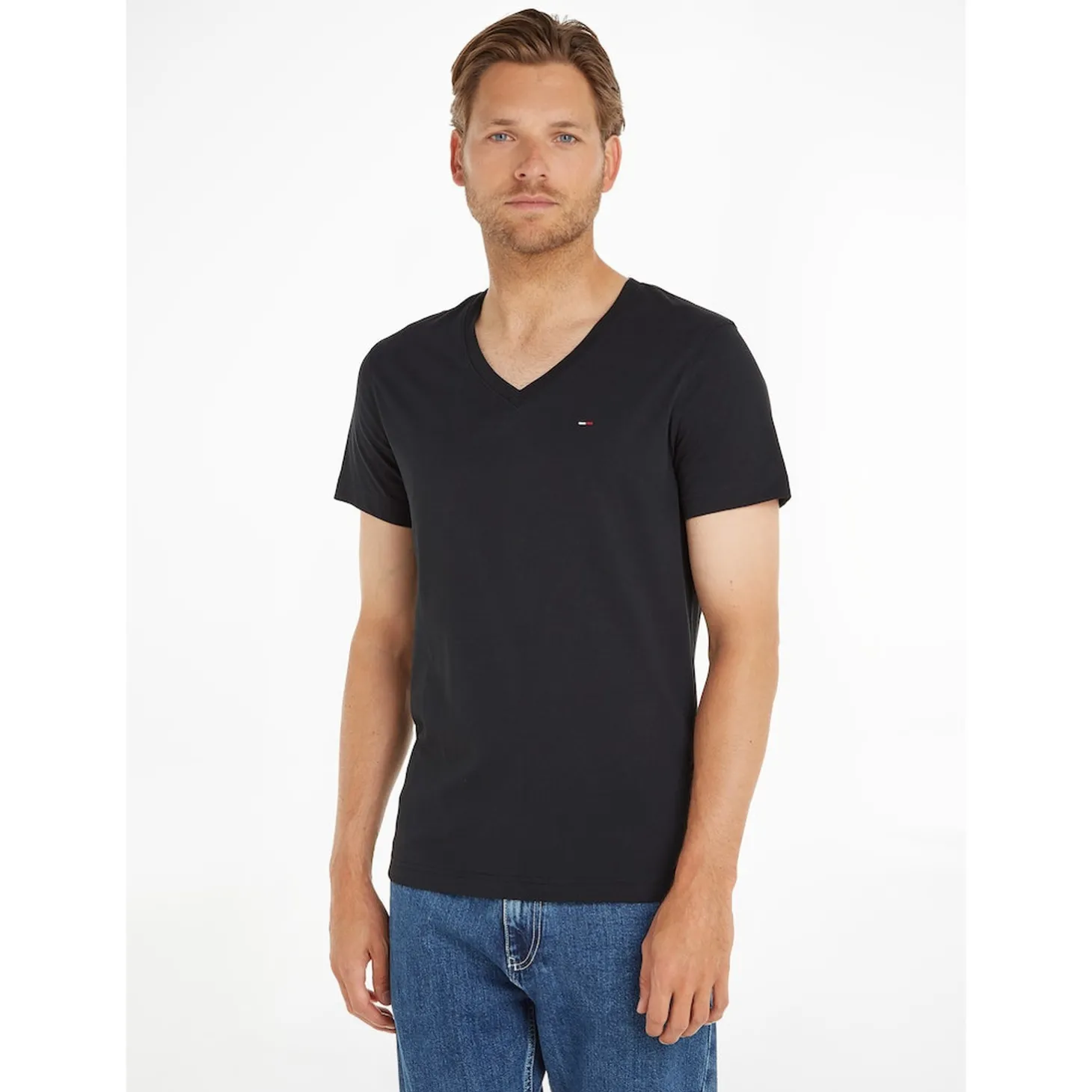 TJM ORIGINAL JERSEY V NECK TEE