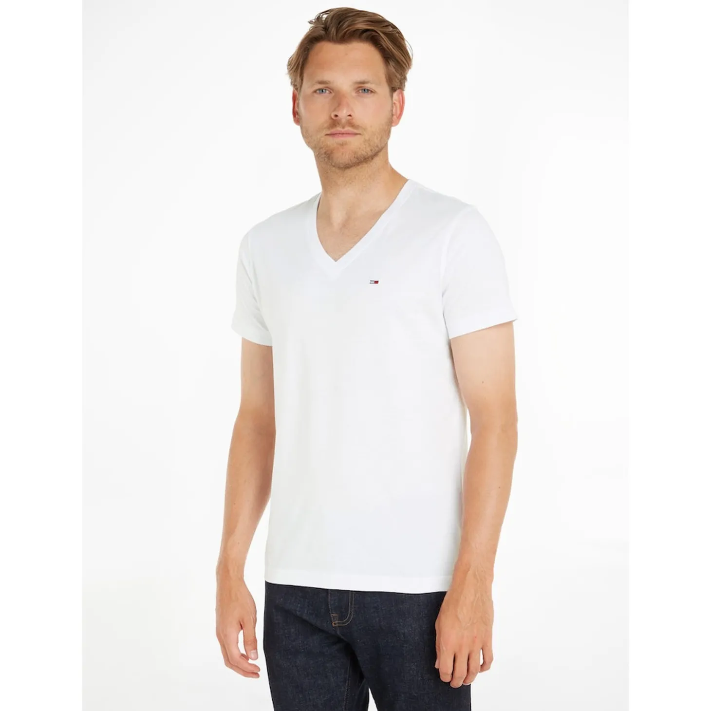 TJM ORIGINAL JERSEY V NECK TEE