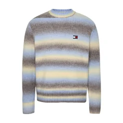 TJM REG OMBRE CNECK SWEATER