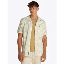 TJM REG SLUB AOP SS SHIRT EXT