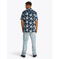 TJM REG SLUB AOP SS SHIRT EXT