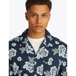 TJM REG SLUB AOP SS SHIRT EXT