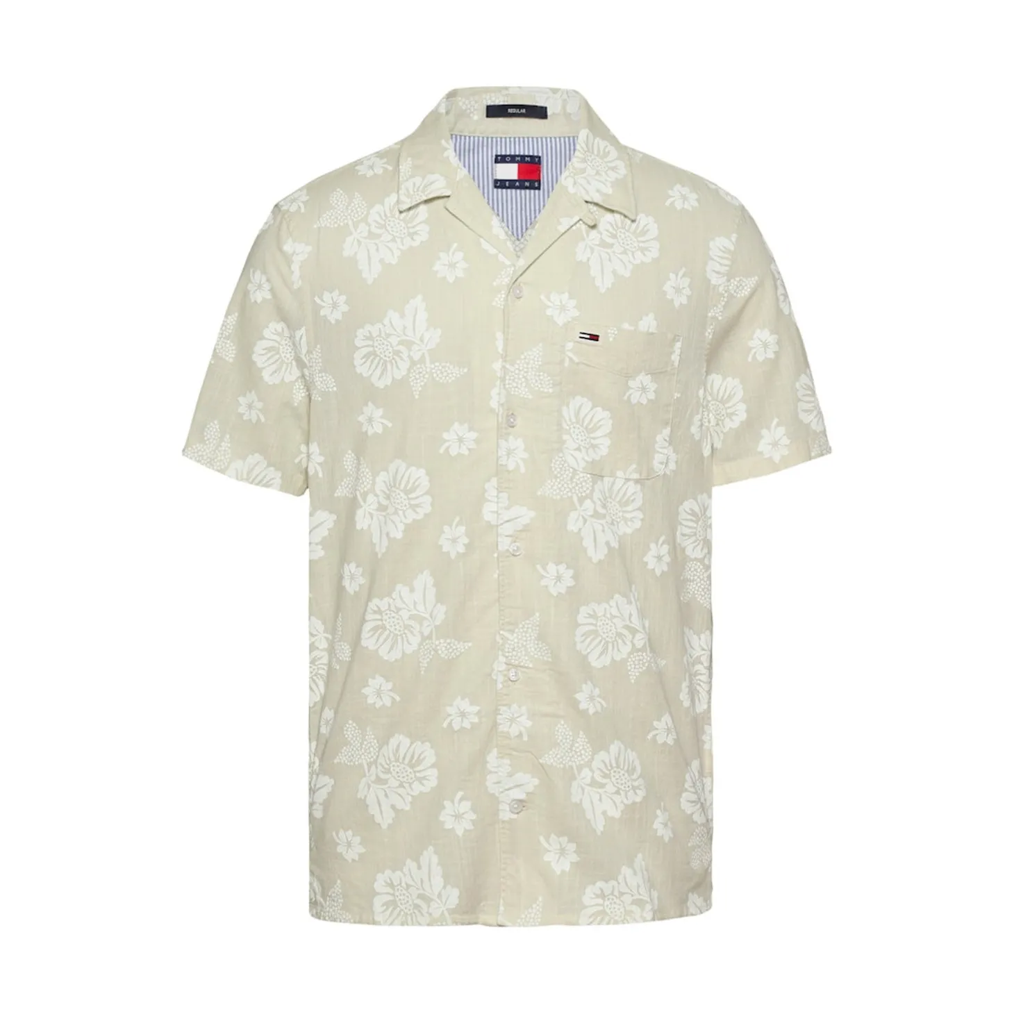 TJM REG SLUB AOP SS SHIRT EXT