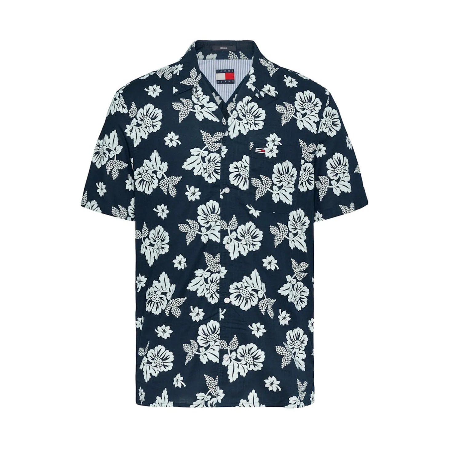 TJM REG SLUB AOP SS SHIRT EXT