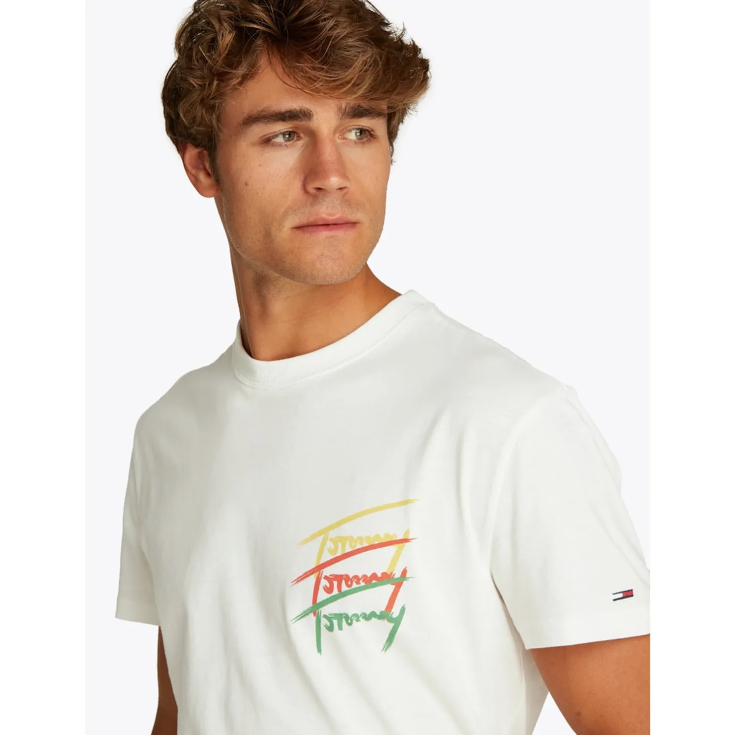 TJM REG TWISTED SIGNTR TEE EXT