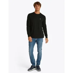 TJM SLIM WAFFLE LS TEE EXT
