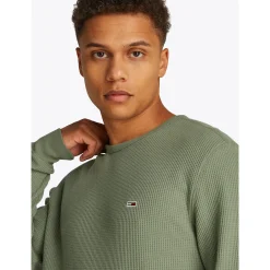 TJM SLIM WAFFLE LS TEE EXT