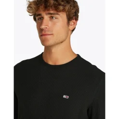 TJM SLIM WAFFLE LS TEE EXT