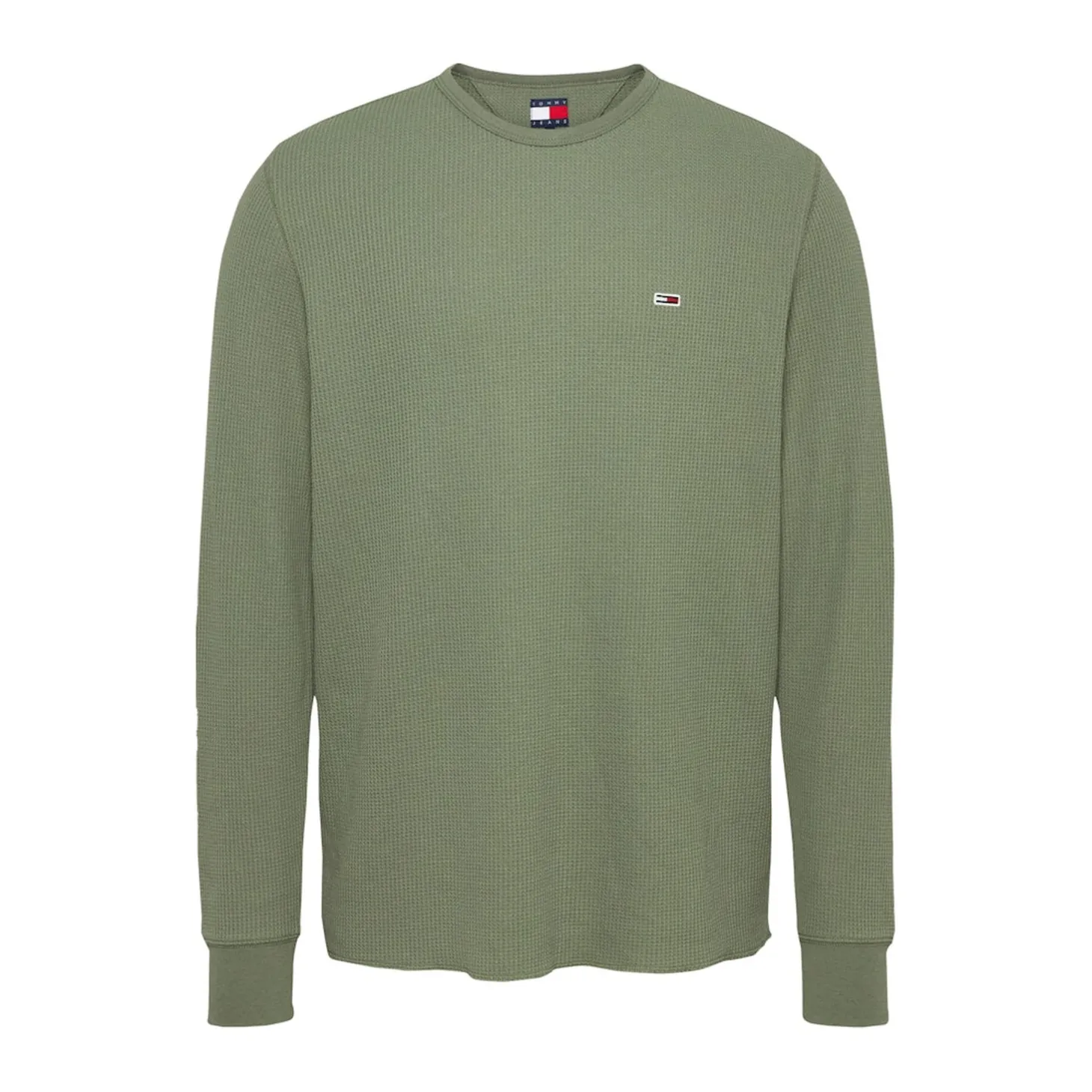 TJM SLIM WAFFLE LS TEE EXT