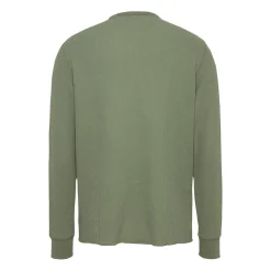 TJM SLIM WAFFLE LS TEE EXT