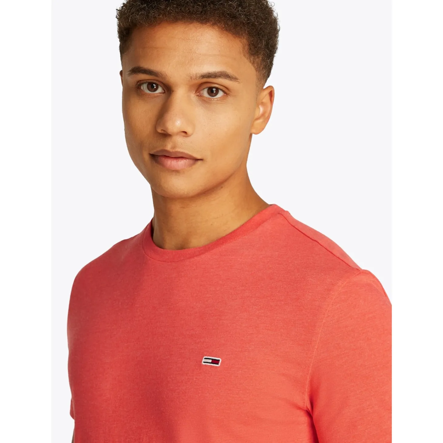 TJM XSLIM JASPE HTR TEE EXT
