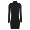 TJW 1/4 ZIP SWEATER CABLE DRES