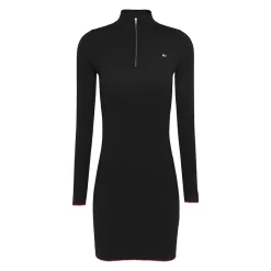 TJW 1/4 ZIP SWEATER CABLE DRES