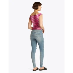 TJW BOAT NECK TOP SS EXT