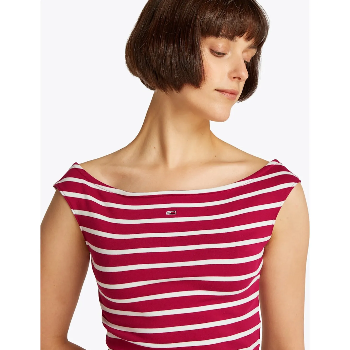 TJW BOAT NECK TOP SS EXT