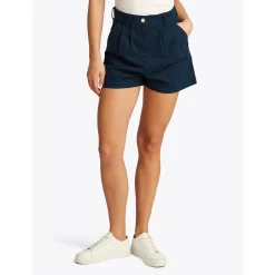 TJW CLAIRE HR PLEATED SHORT