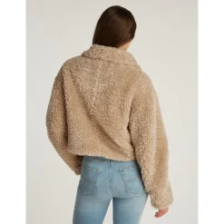 TJW FAUX SHEARLING TRUCKER