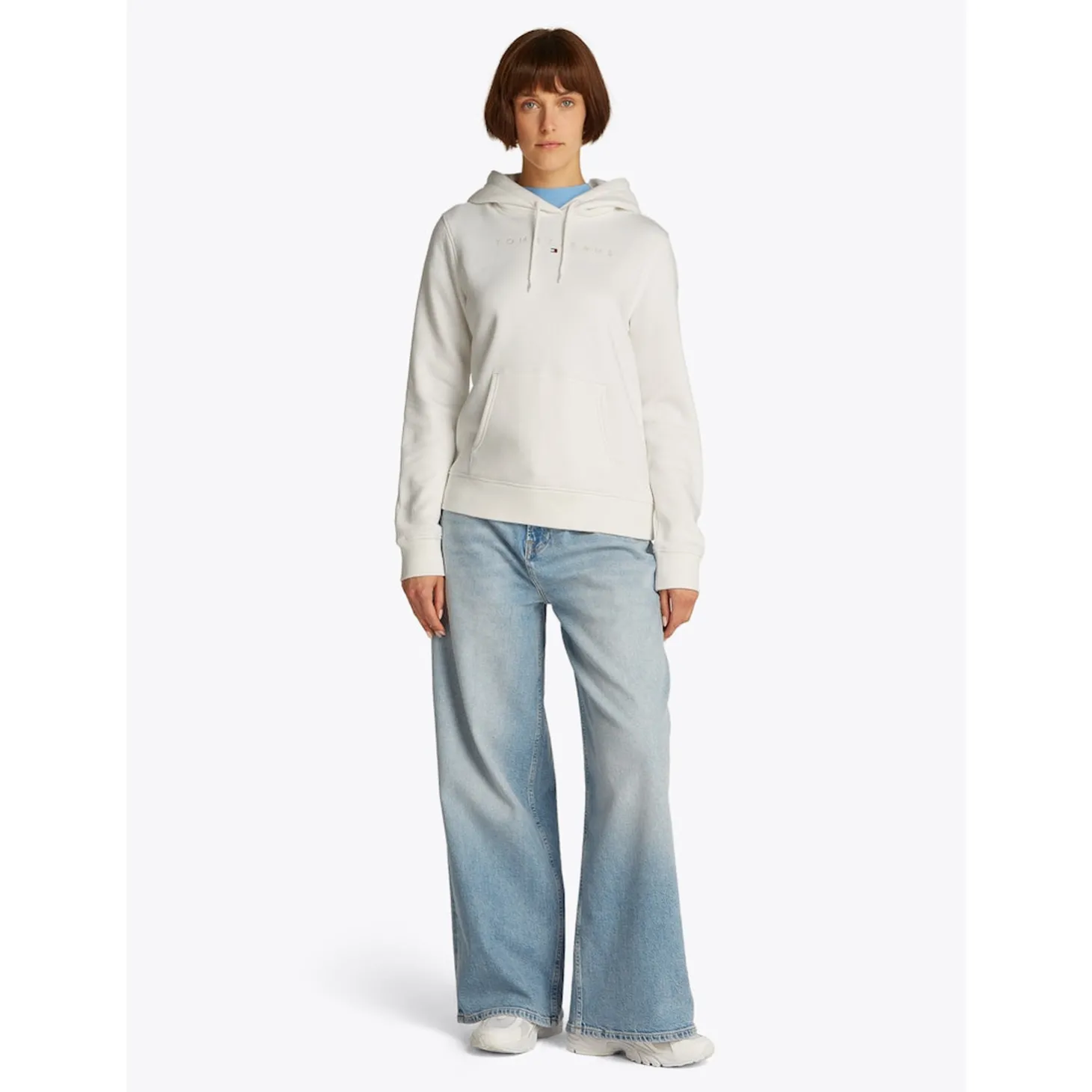 TJW REG TONAL LINEAR HOODIE EX