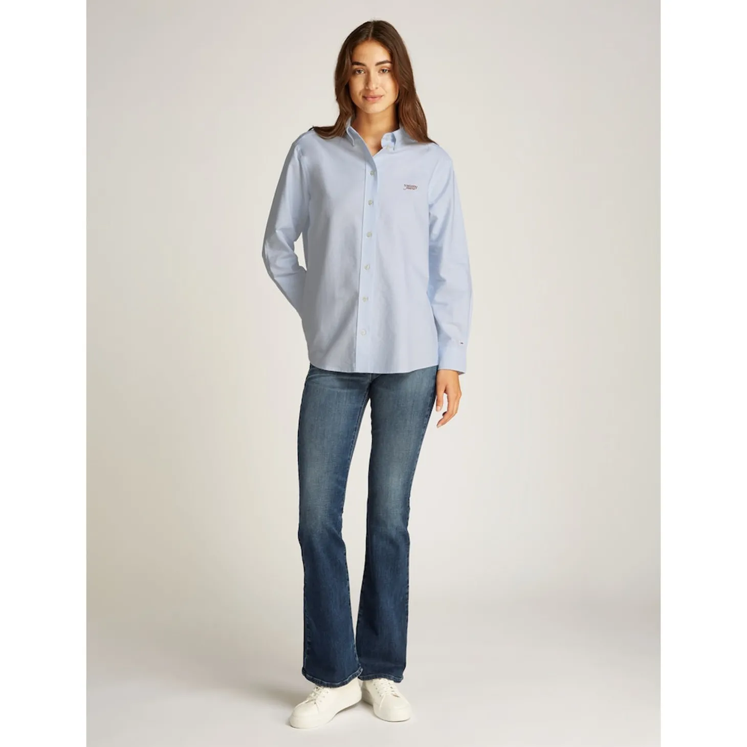 TJW RLX SCRIPT OXFORD SHIRT