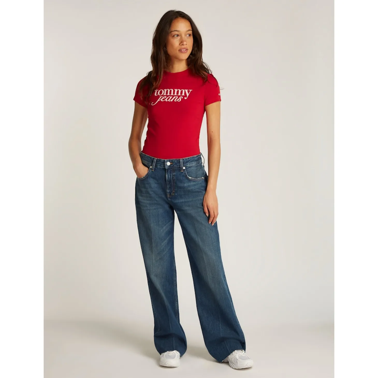 TJW SLIM ESSENTIAL LOGO TEE EX