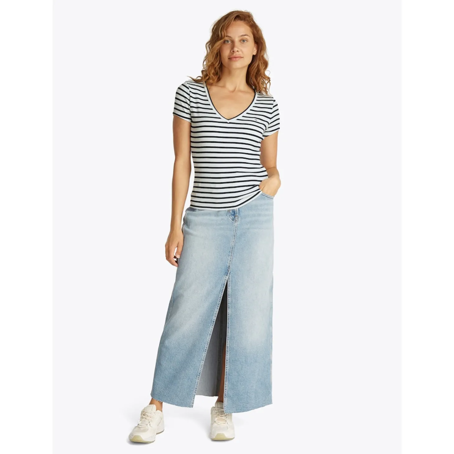 TJW SLIM ESSENTIAL RIB V SS