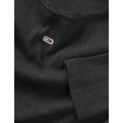 TJW SLIM POINTELLE RIB TEE LS