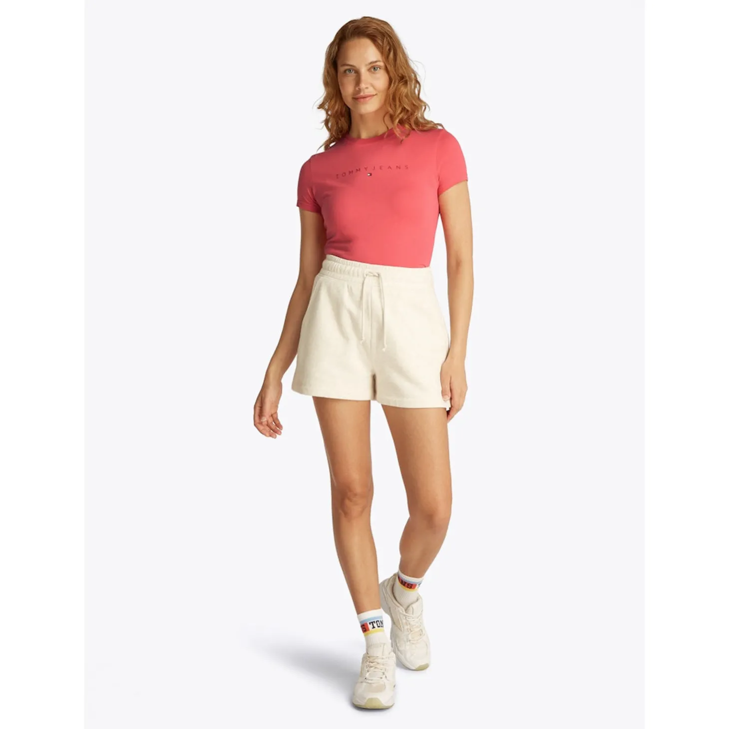 TJW SLIM TONAL LINEAR TEE EXT