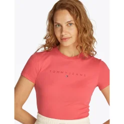 TJW SLIM TONAL LINEAR TEE EXT