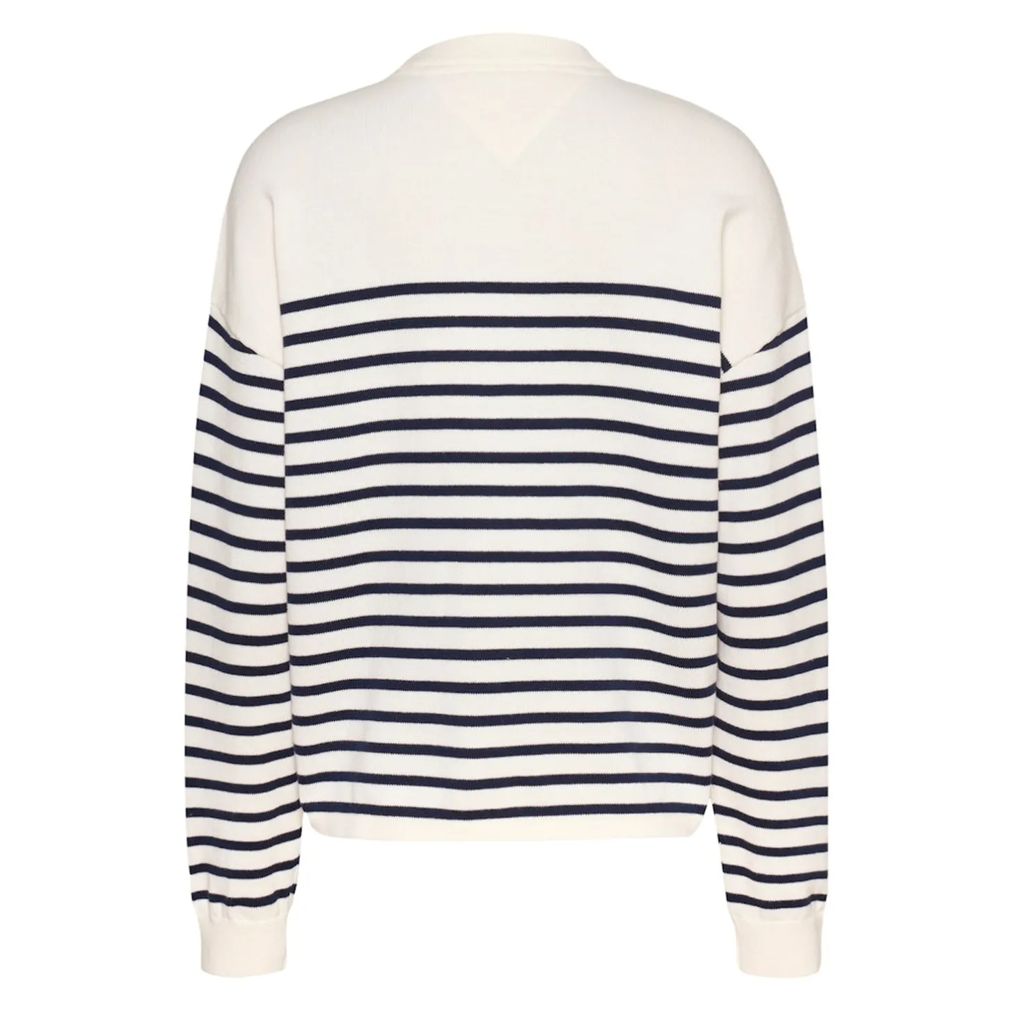 TJW STRIPE VARSITY SWEATER