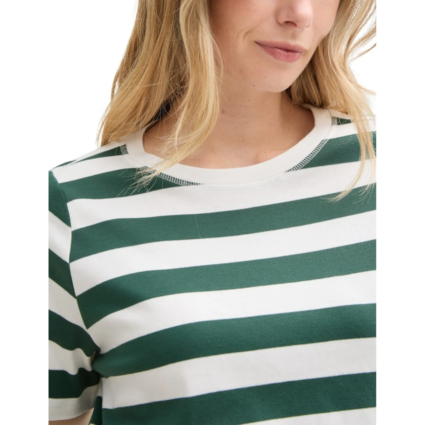 T-shirt boxy crew neck