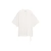 T-shirt cupro v-neck