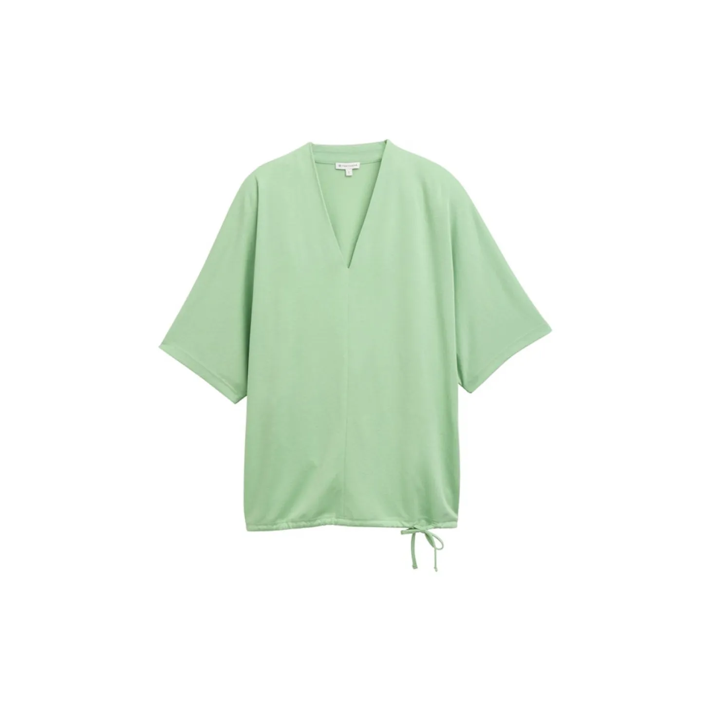 T-shirt cupro v-neck