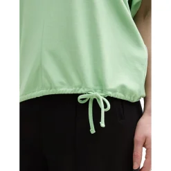 T-shirt cupro v-neck