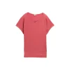 T-shirt fabric mix crew neck
