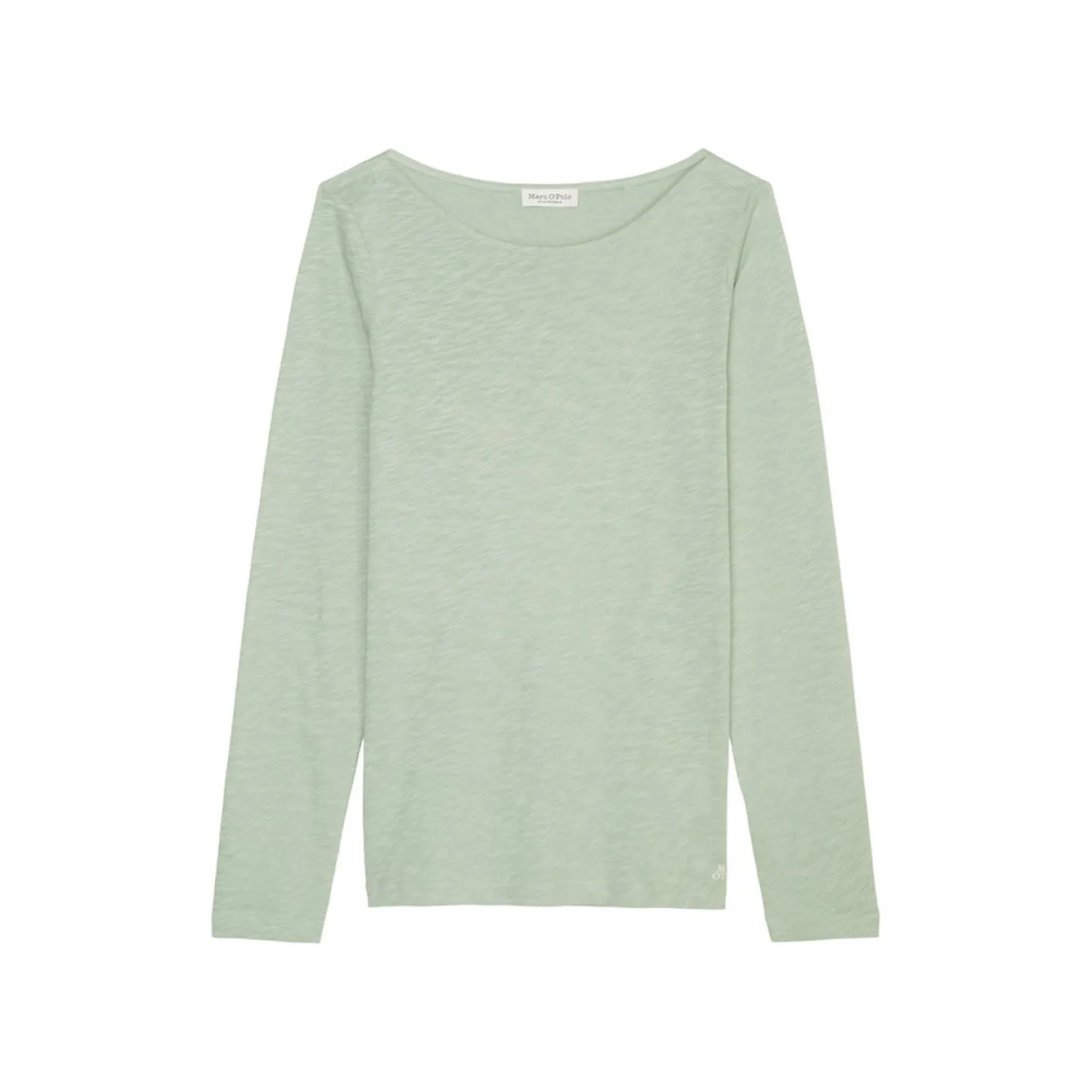 T-shirt, long sleeve, boat nec