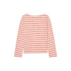 T-Shirt, LSL, Boatneck, Relaxe