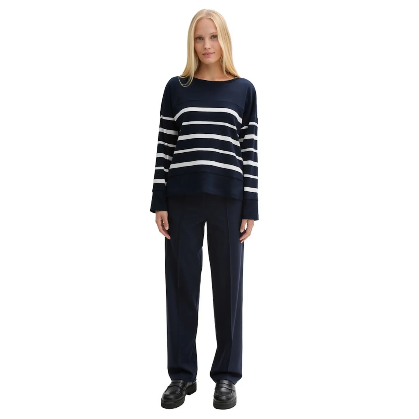 T-shirt stripe solid mix
