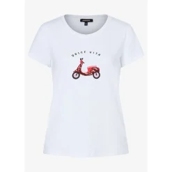 T-Shirt with Placement Print