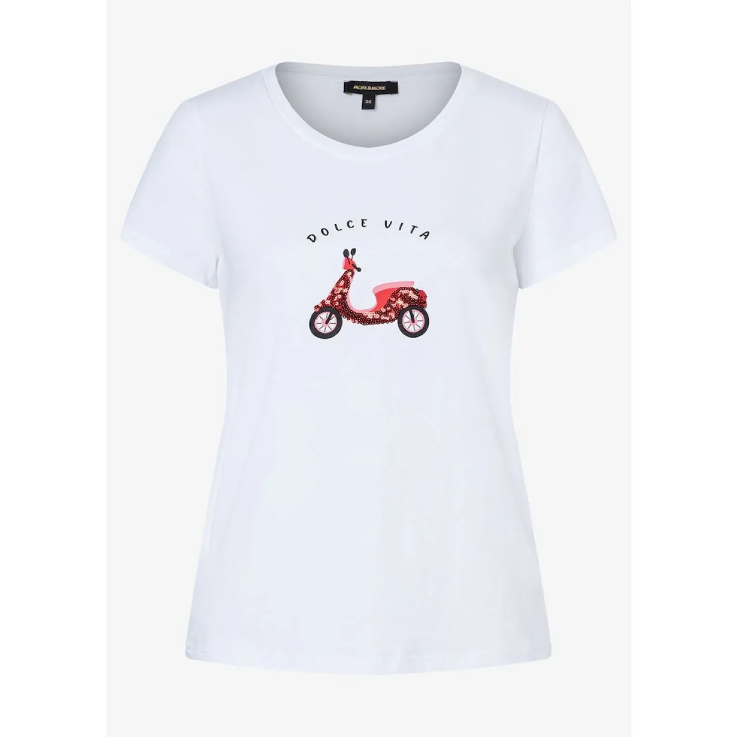 T-Shirt with Placement Print