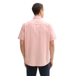 Two-tone poplin shirt