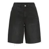 VICREEK HW BERMUDA DENIM SHORT