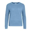 VIDALO O-NECK L/S KNIT TOP- NO