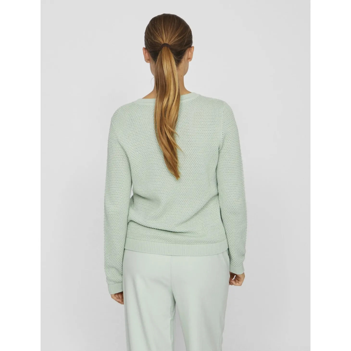 VIDALO O-NECK L/S KNIT TOP- NO