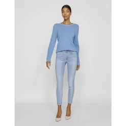 VIDALO O-NECK L/S KNIT TOP- NO