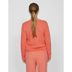 VIDALO O-NECK L/S KNIT TOP- NO