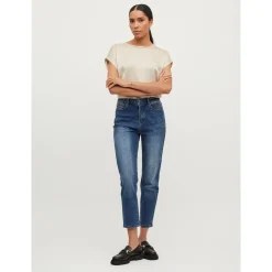VIELLETTE S/S SATIN TOP