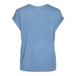VIELLETTE S/S SATIN TOP - NOOS
